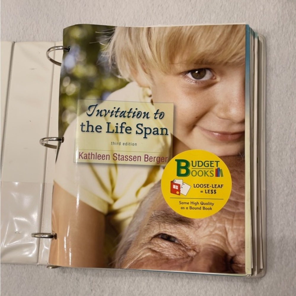 #Invitation To The Life Span 3rd Edition Loose Leaf College Book